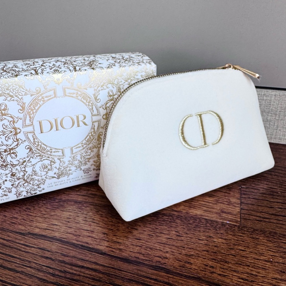 Dior Makeup Bag with Original Box